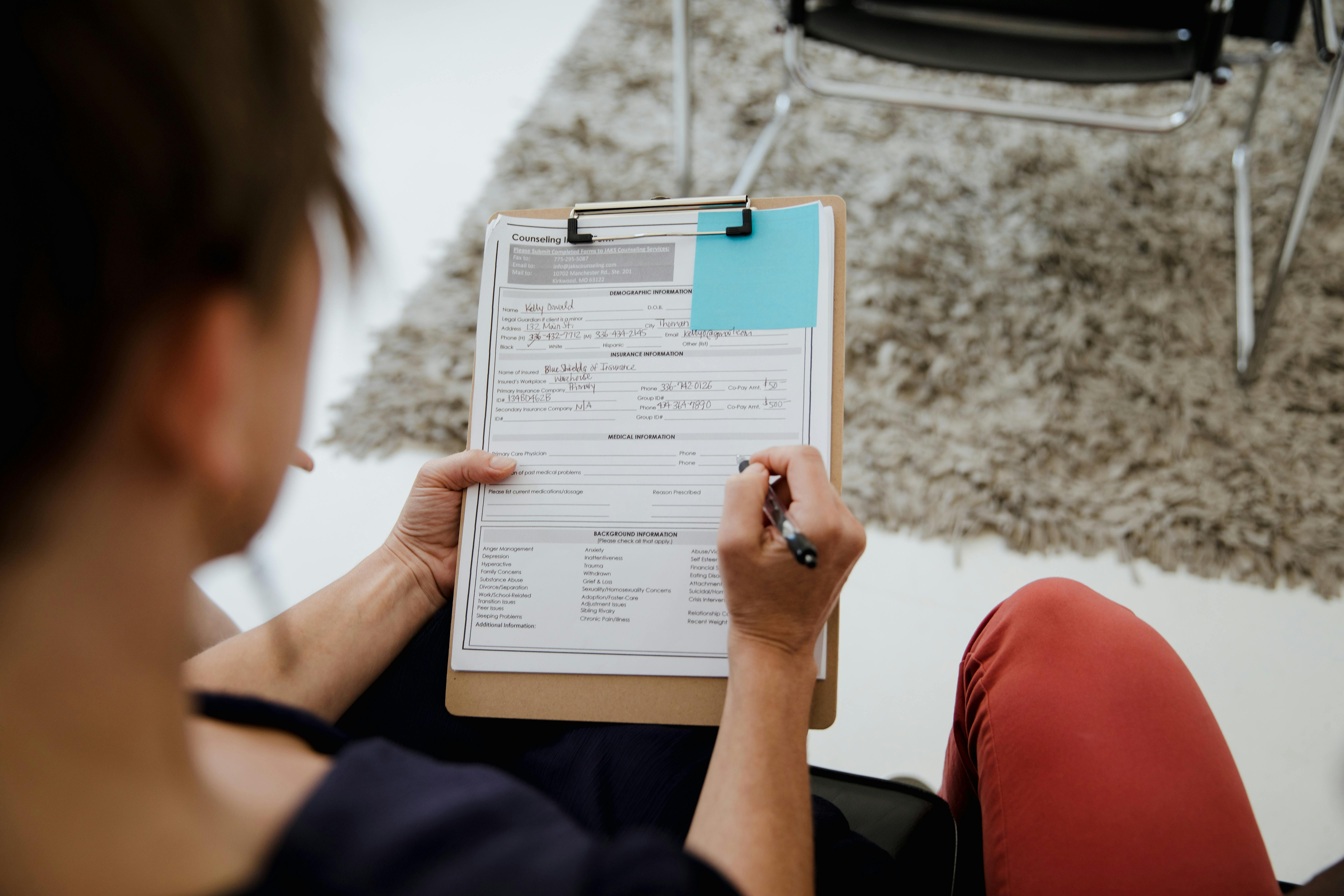 registration form